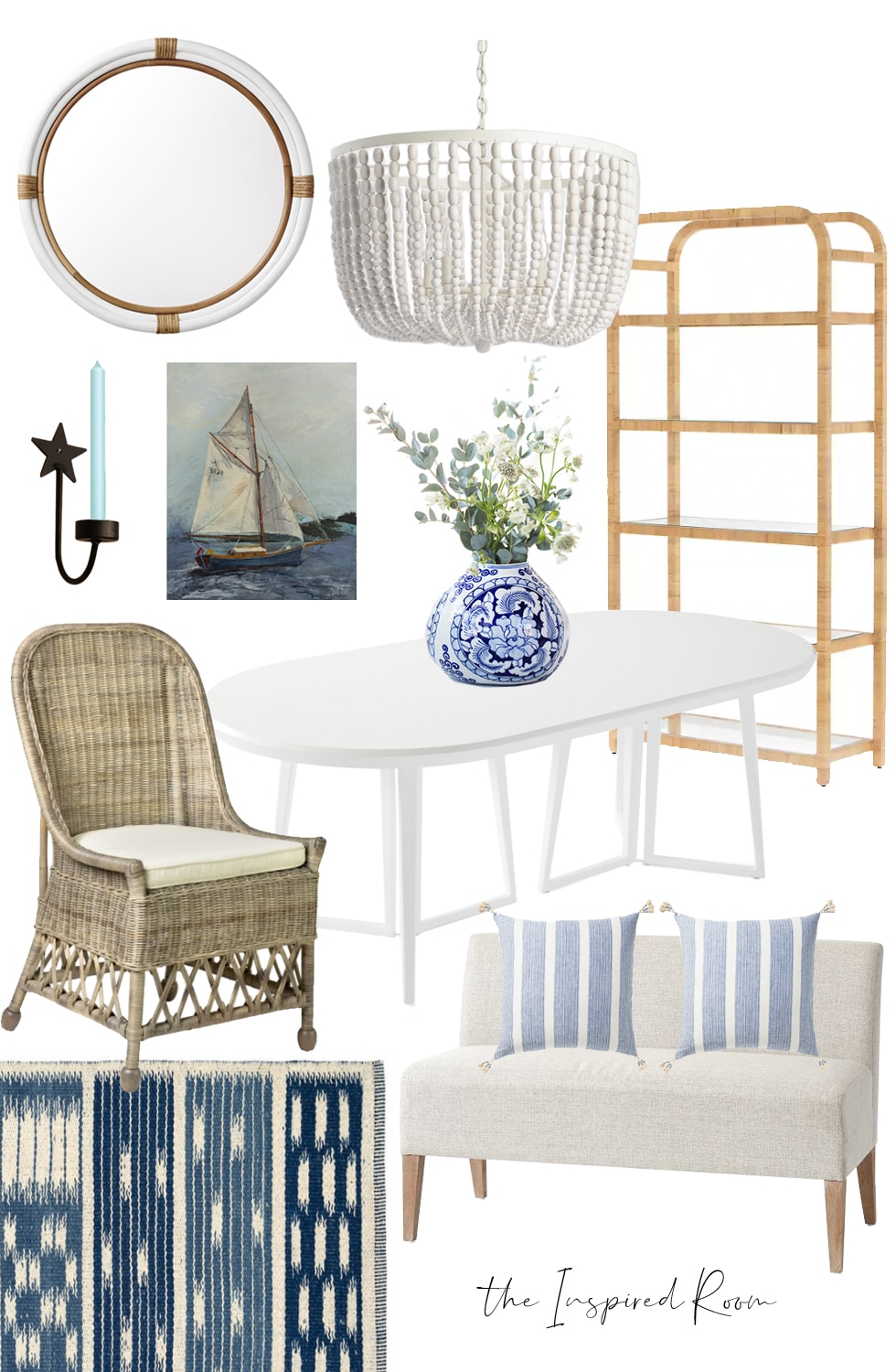 Dining Room Mood Boards: Simple Swaps