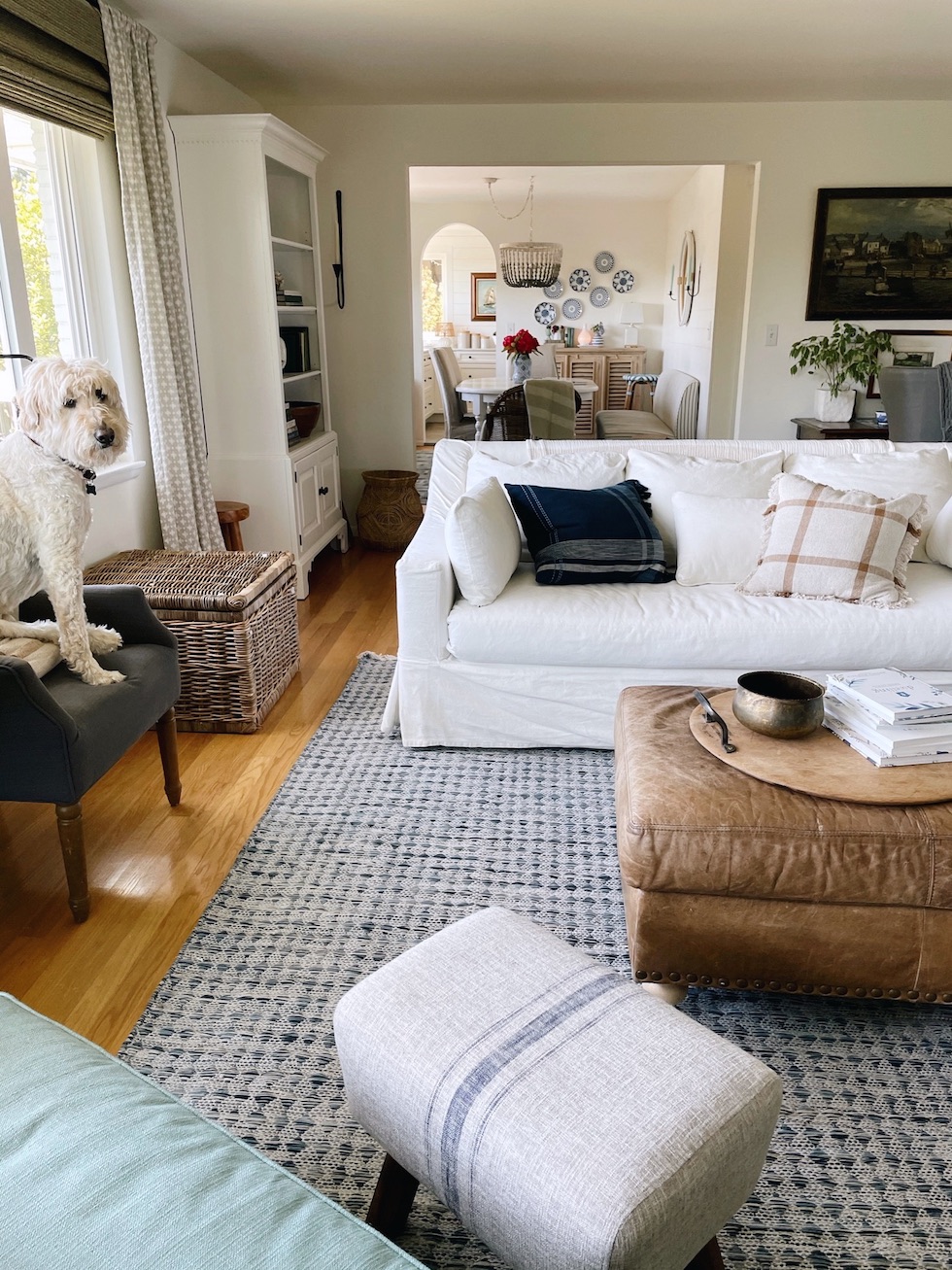 A House That Feels Like Home + New Indoor Outdoor Rug