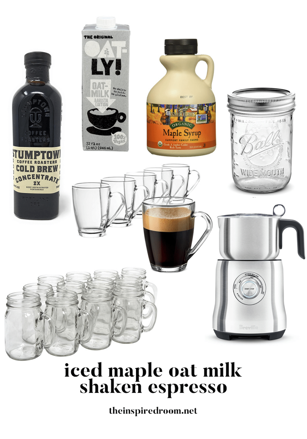 Iced Maple Oat Milk Shaken Espresso Recipe (Starbucks Copycat)