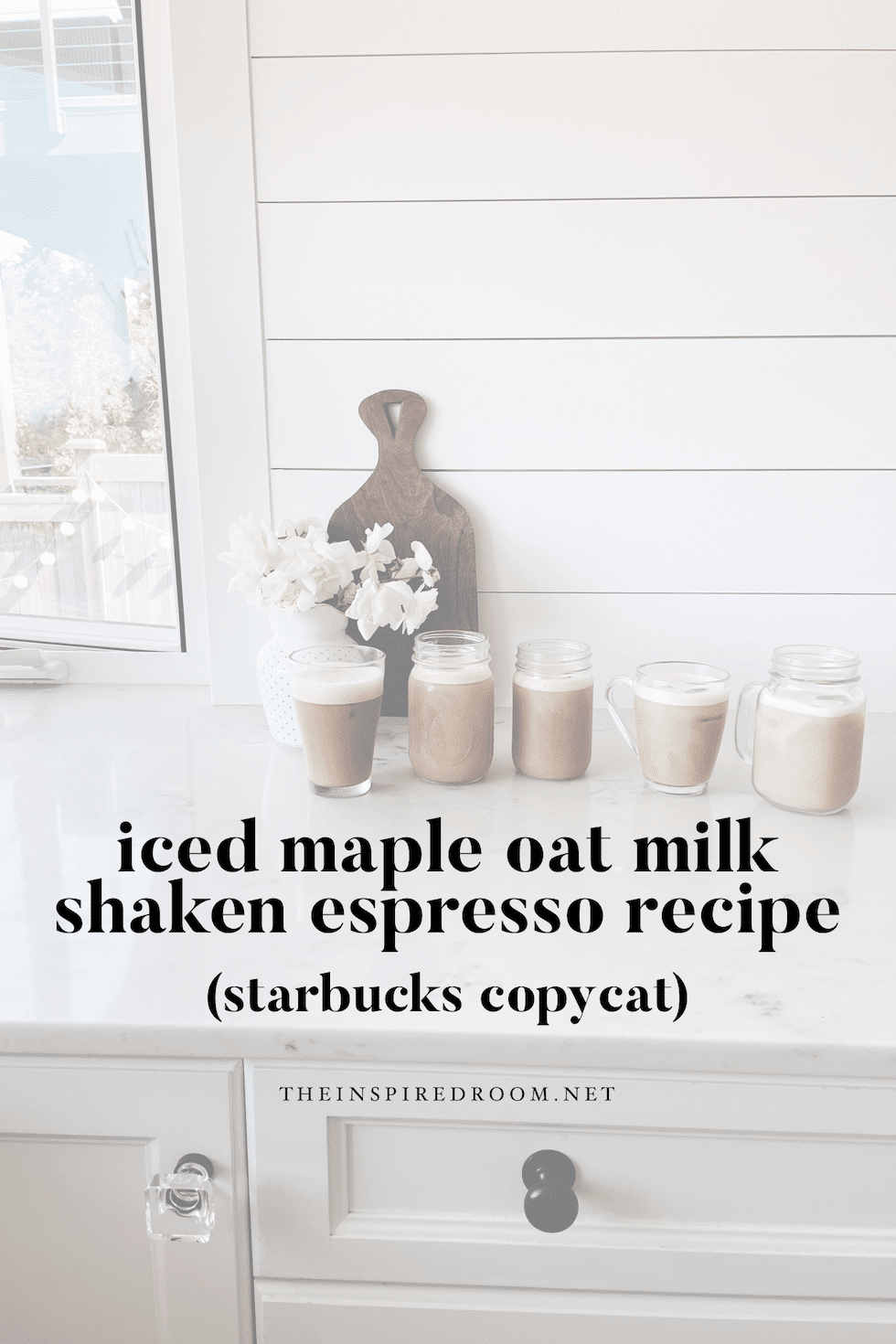 Iced Maple Oat Milk Shaken Espresso Recipe (Starbucks Copycat)