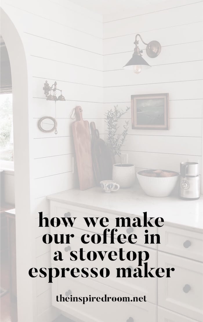 How We Make Our Coffee in a Stovetop Espresso Maker Civilco