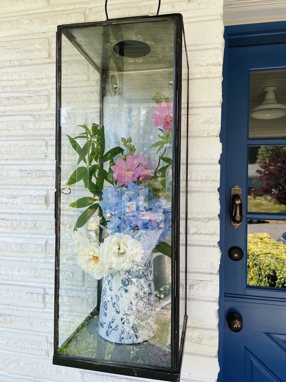 Summer Bouquet in a Lantern