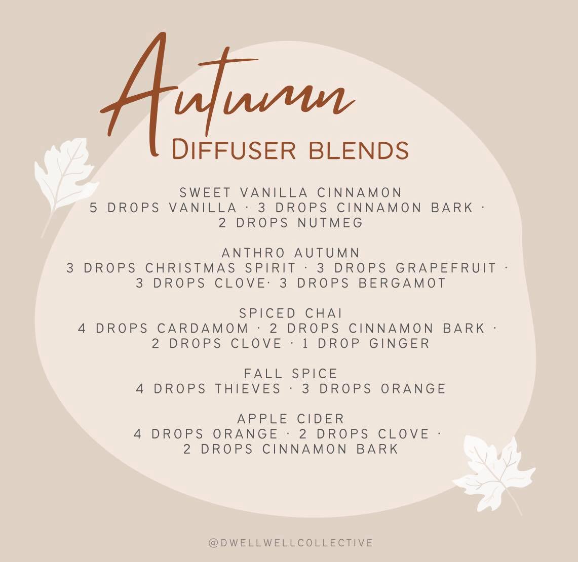 5 Fall Diffuser Blends that are Even Better Than Candles!