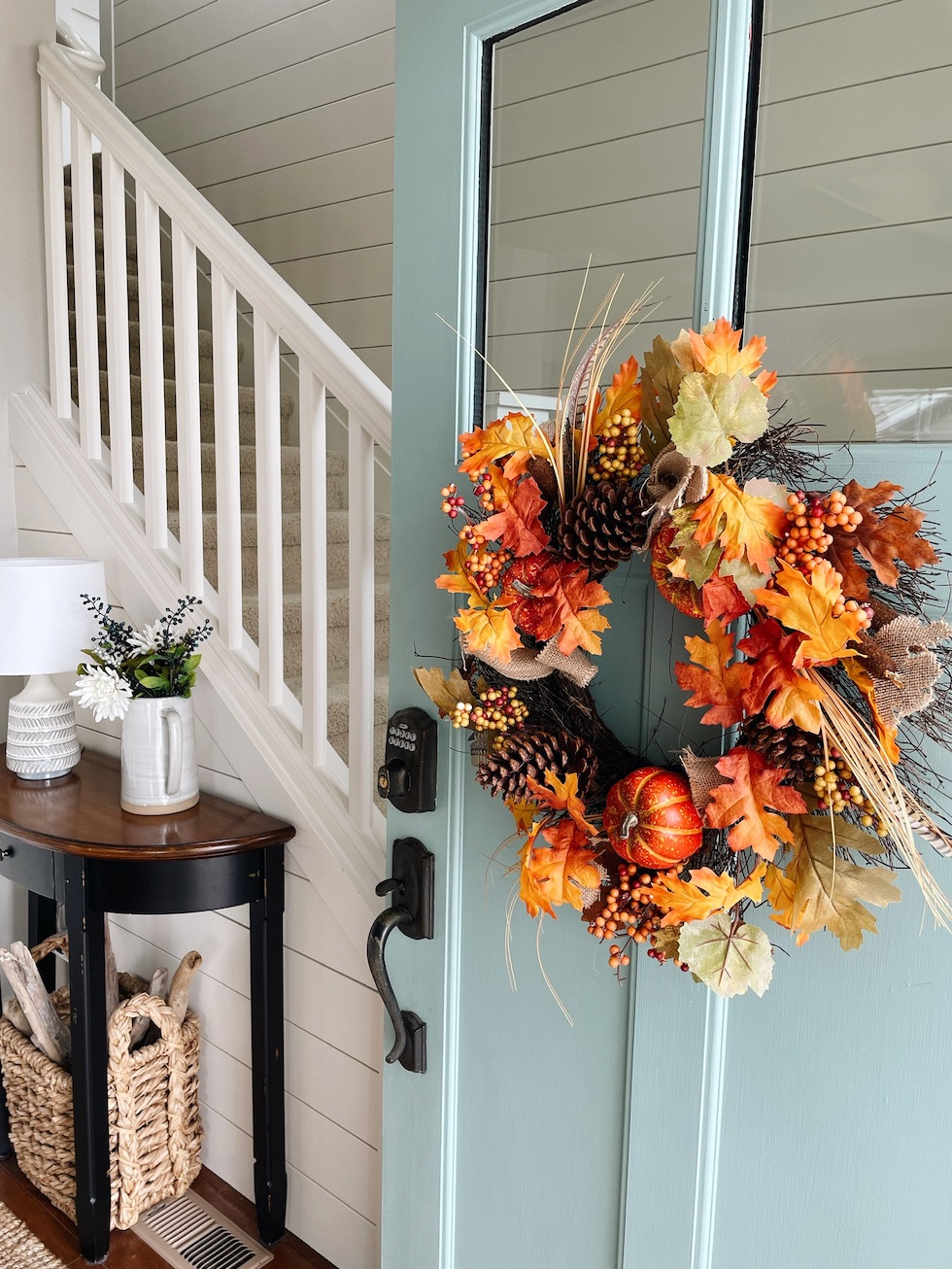 Decorating Our New Front Porch and Entry for Fall
