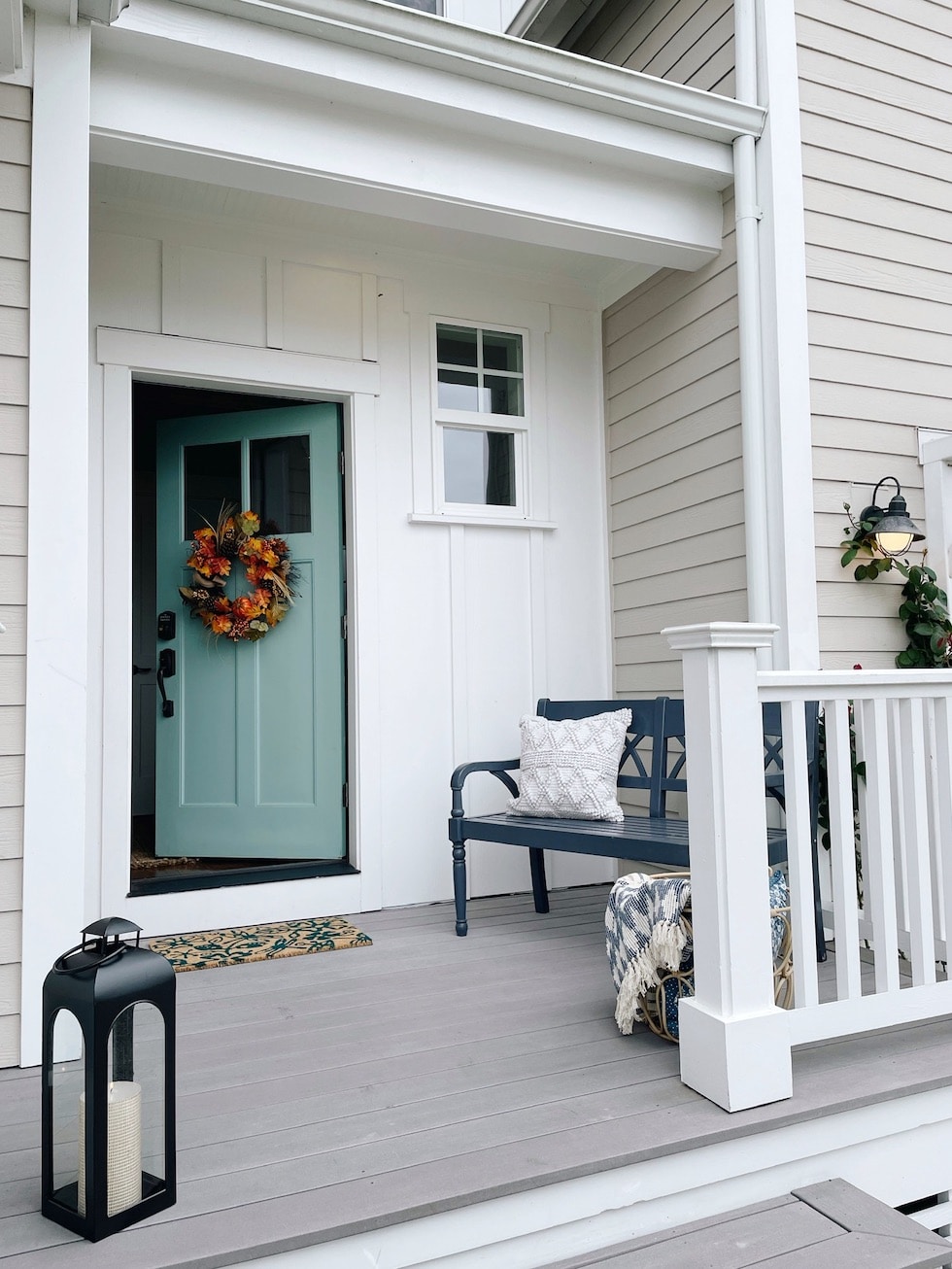 Decorating Our New Front Porch and Entry for Fall