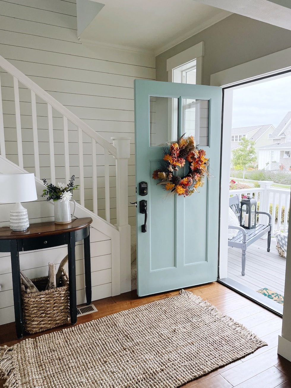 Decorating Our New Front Porch and Entry for Fall