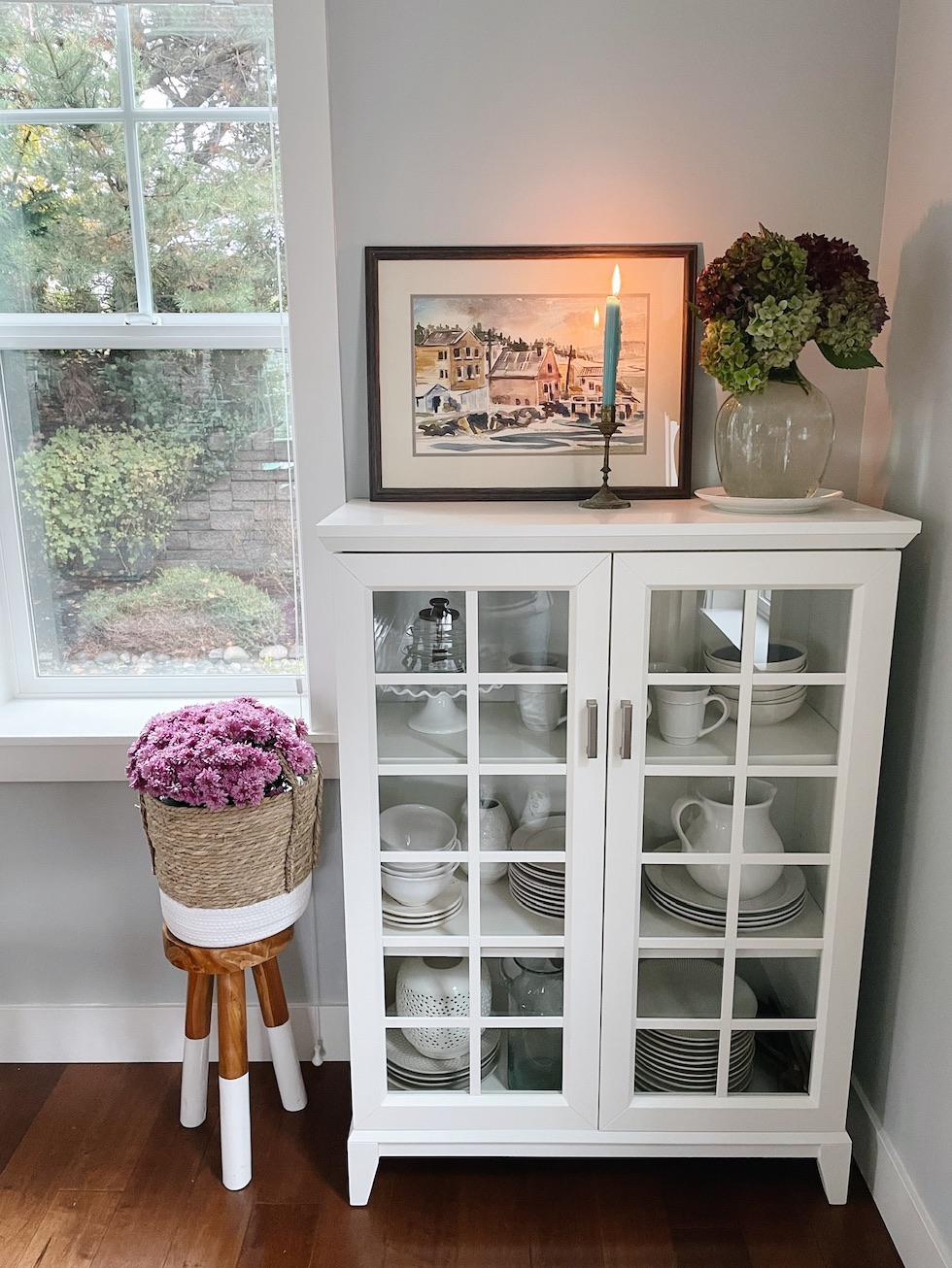 Our New Dining Room + Simple Cozy Fall Tablescape