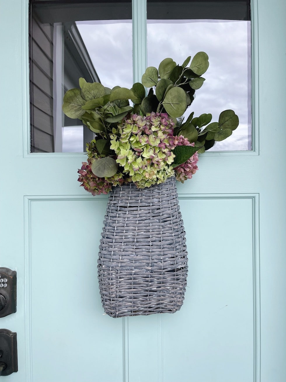 Spring Flower Door Basket - The Inspired Room