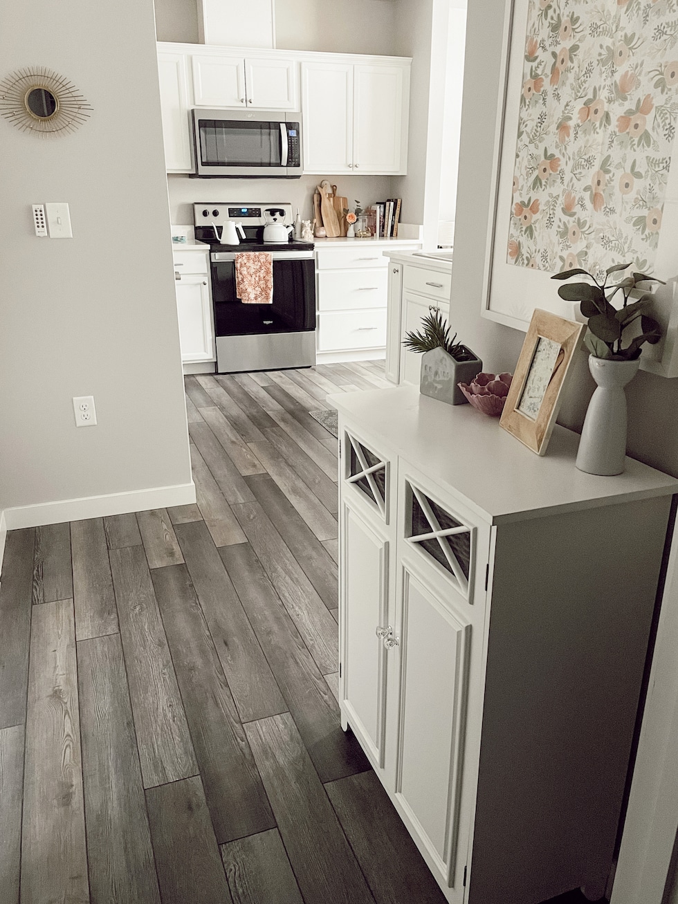 Simple Furniture Makeover + Pretty Shelf and Drawer Liners (Courtney's  Apartment) - The Inspired Room