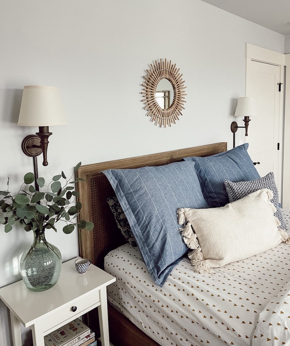 Make Your Bed with Patterned Sheets + Shams