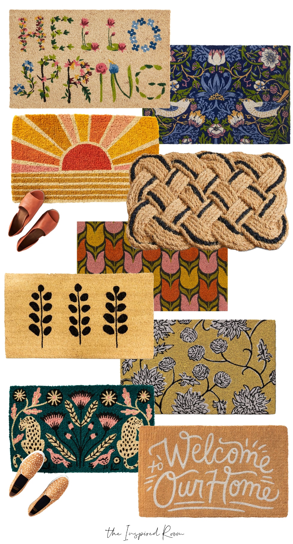 Make Your Entry Lovely: Spring Doormats 2022