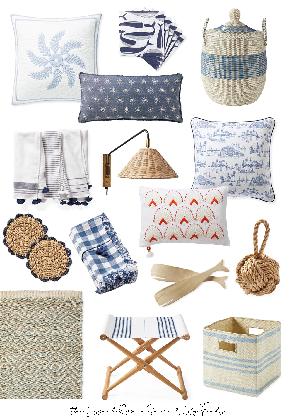 Spring + Summer Mood Board (Serena & Lily 20% off sale!)