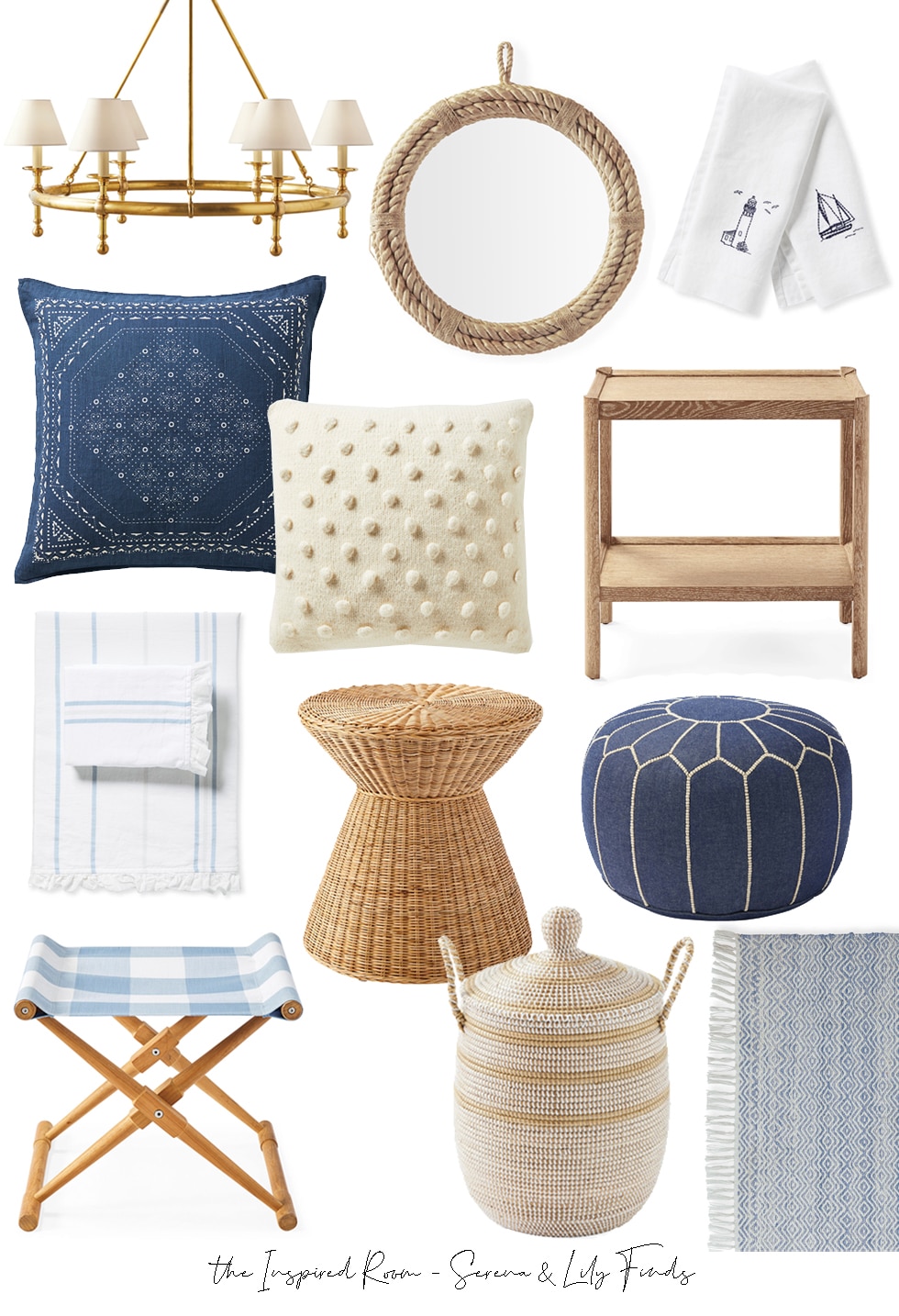 Spring + Summer Mood Board (Serena & Lily 20% off sale!)