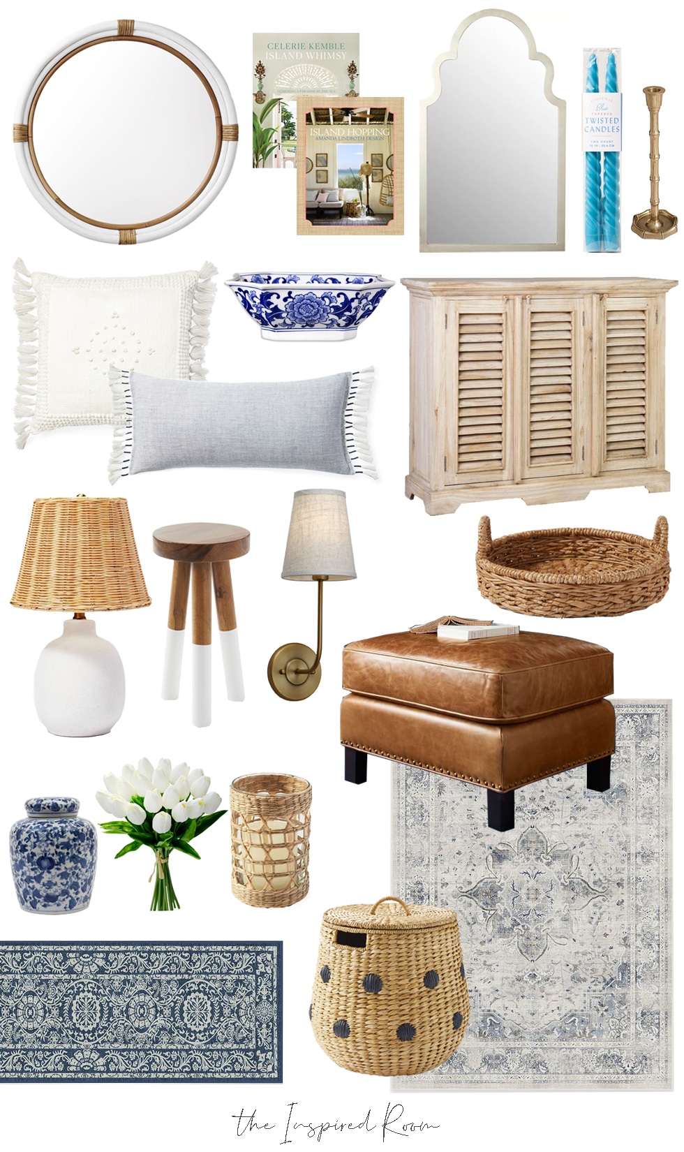 A Bit of Spring Puttering in the Living Room (+ Get the Look Mood Board)
