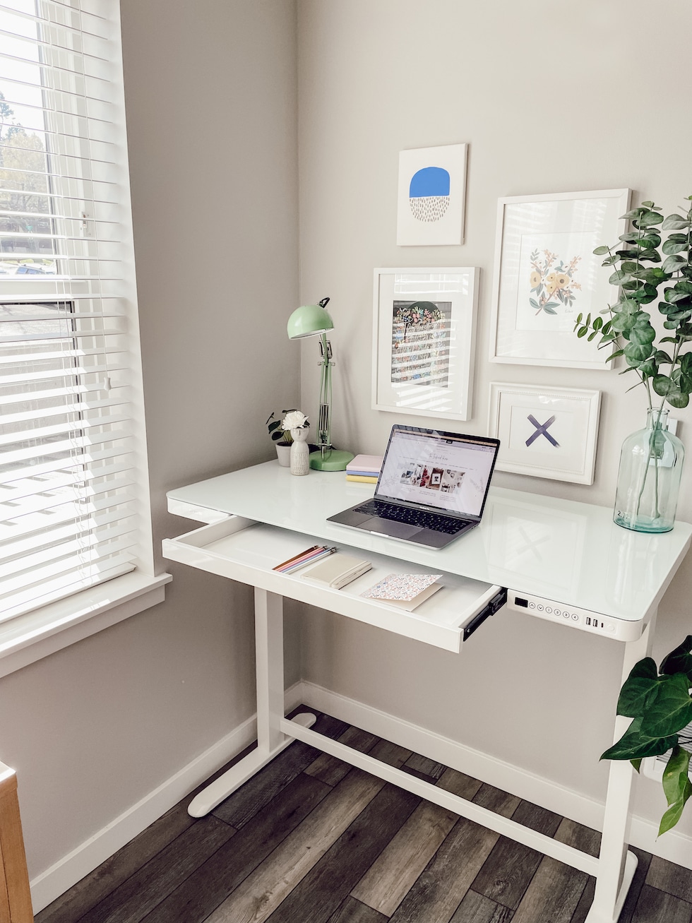 Standing Desk for Working from Home in a Small Space
