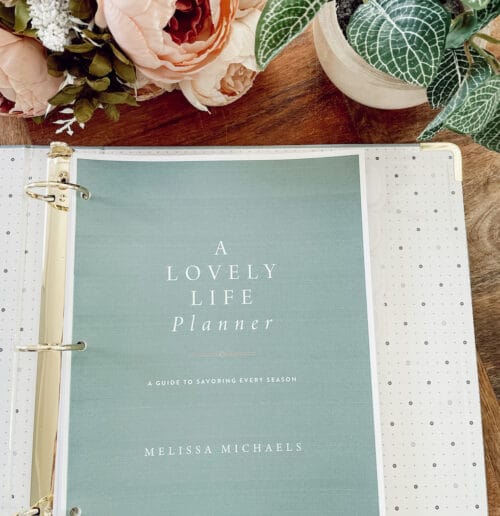 A Lovely Life Planner: Free Printable Guide to Savoring Every Season