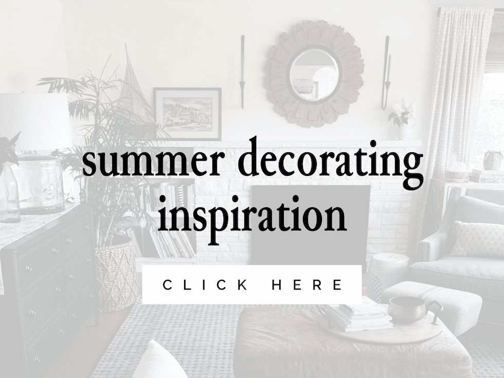 Summer Decorating (A New Collection with Rifle Paper Co x Loloi Rugs!)