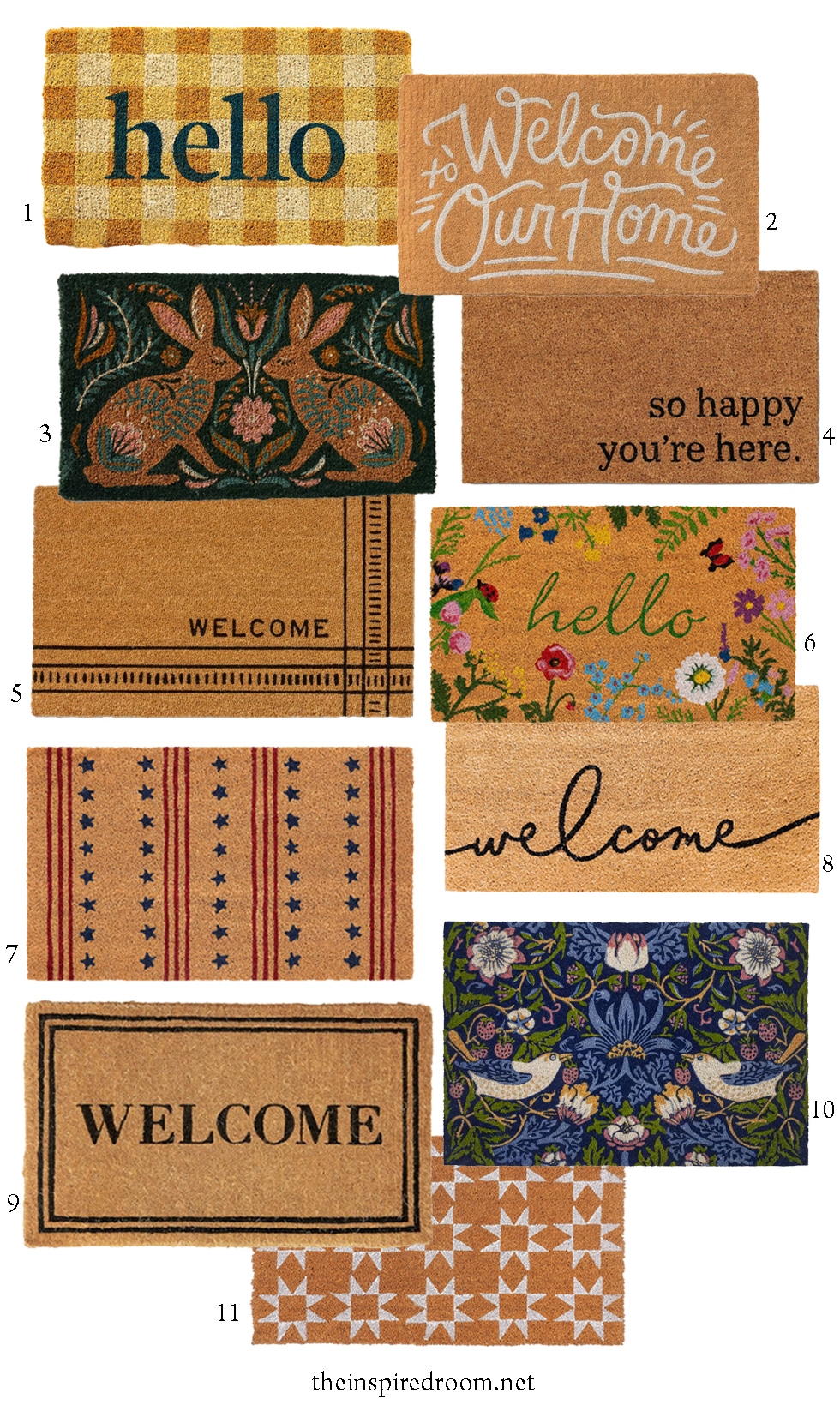 Summer Doormat Round Up (+ the Decor Accessory I Can't Stop Buying)