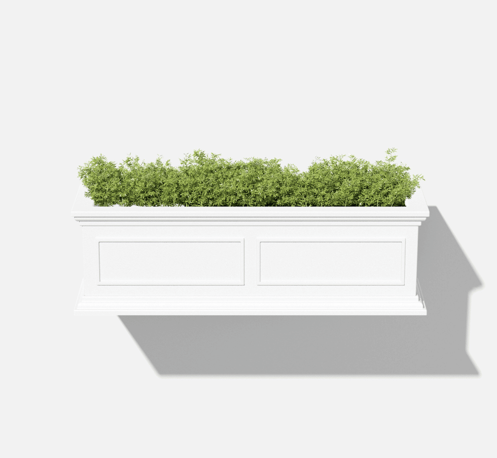 Our Railing Planter Boxes - Curb Appeal