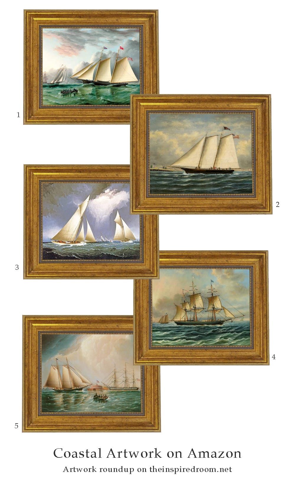 Where to Find Coastal / Sailboat / Seascape Artwork: Favorite Sources