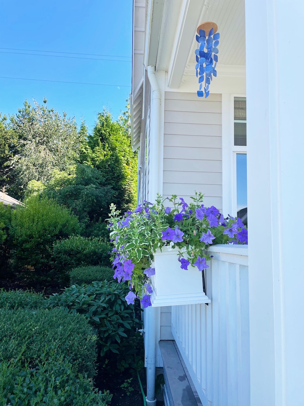 Our Railing Planter Boxes - Curb Appeal