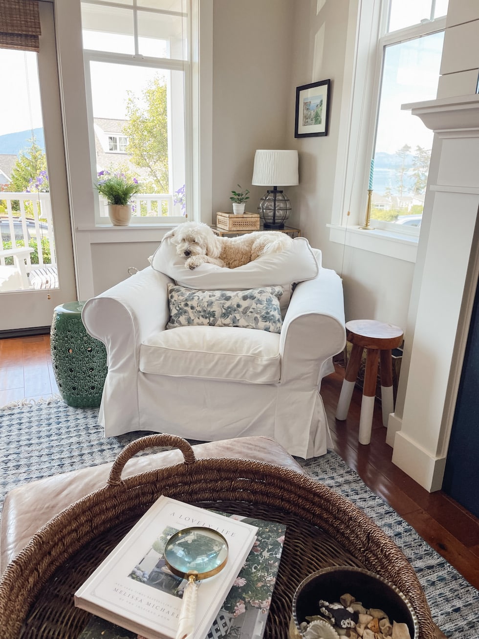 Affordable White Washable Slipcovers Ikea Ektorp Chairs The Inspired Room