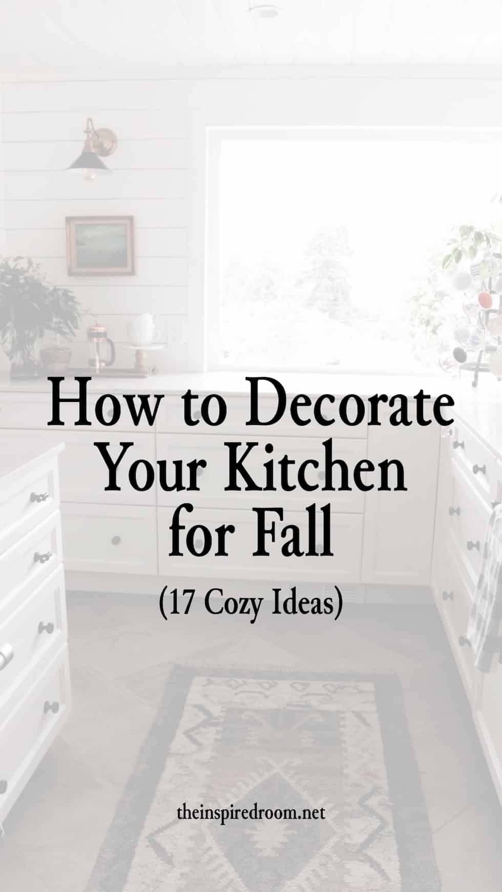 How to Decorate Your Kitchen for Fall (17 Convenient Ideas!)