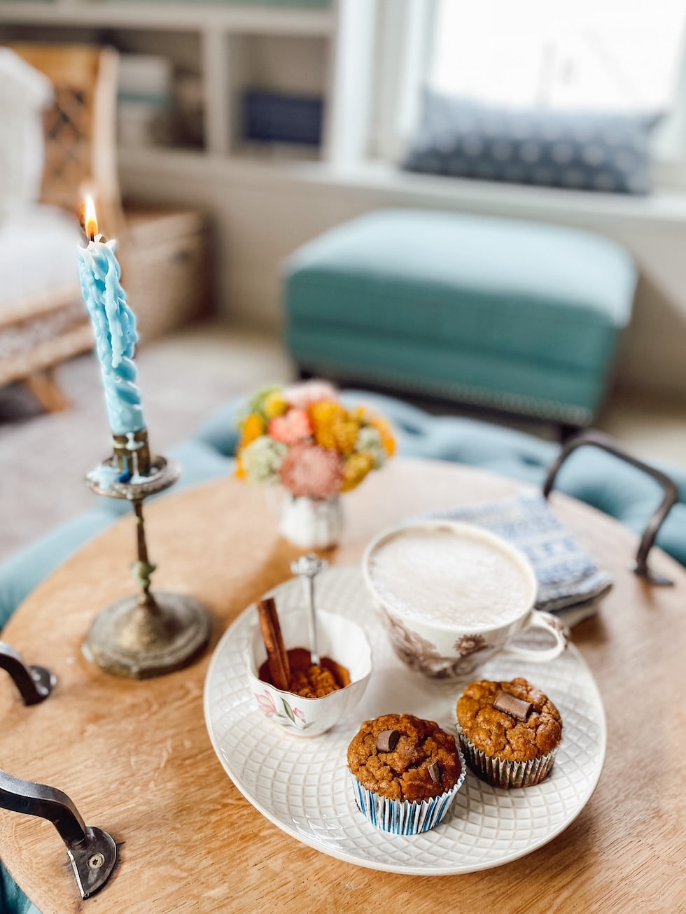 Delicious Pumpkin Spice Oat Milk Latte Recipe and Pumpkin Banana Muffins (2 recipes to make at home)