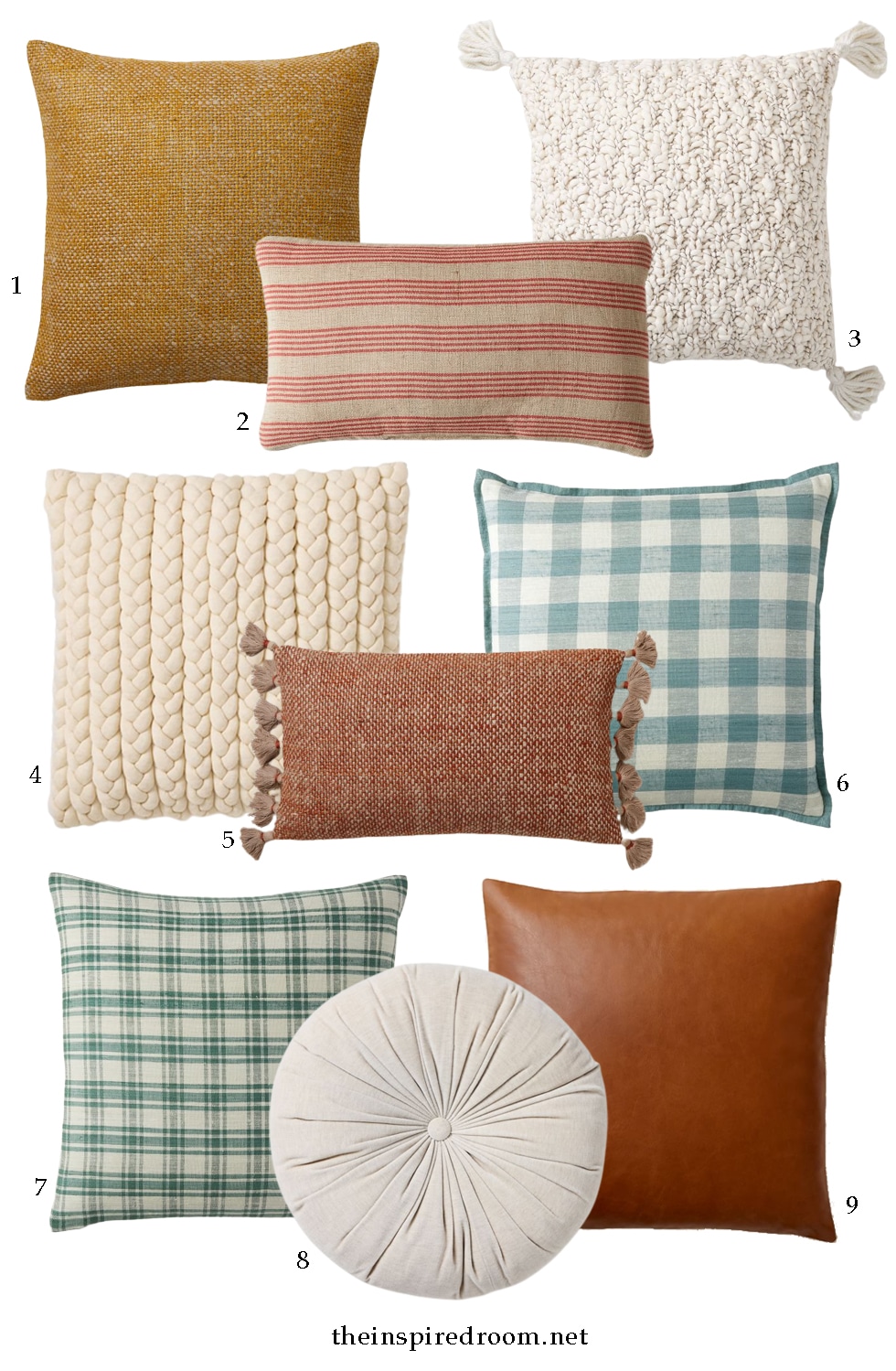 The Ultimate Decorative Pillows Roundup + 9 Pretty Pillow Pairing Combinations!