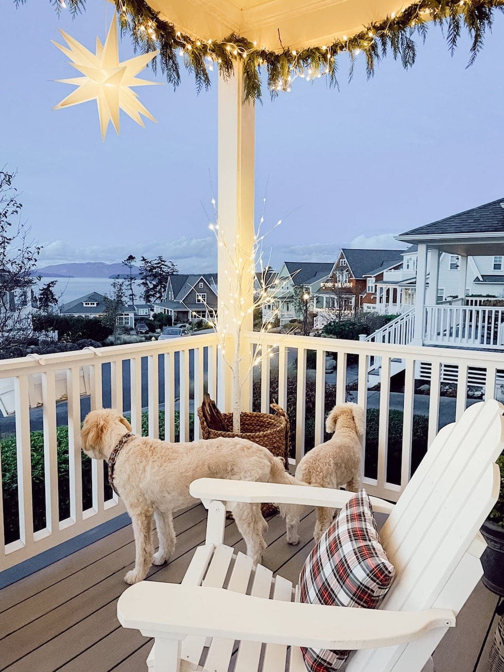 The Tradition of the Moravian Stars on our Porch (4 Reasons Why We Love Them!)