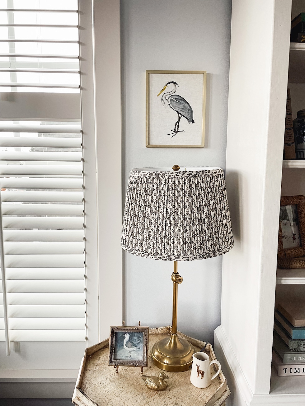 My Pleated Patterned Lampshades + Sources
