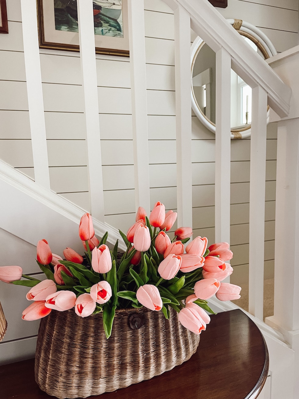 Spring Flower Door Basket - The Inspired Room