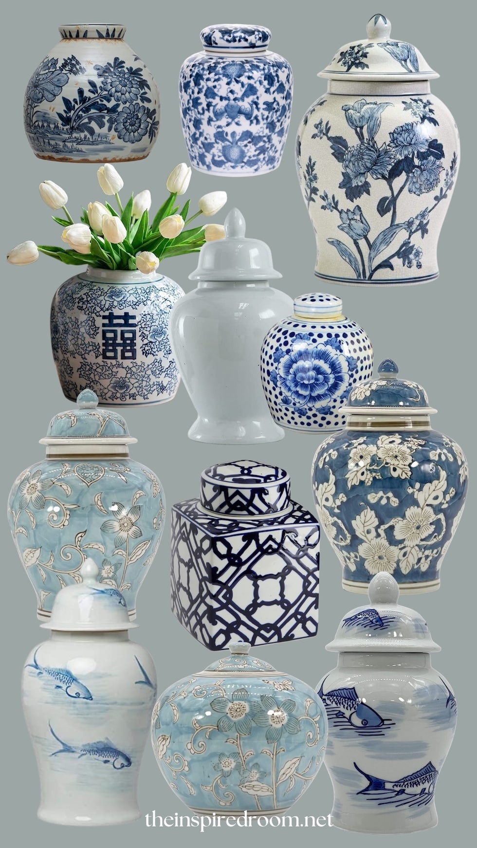 Unexpected Discoveries {Blue & White Collection}