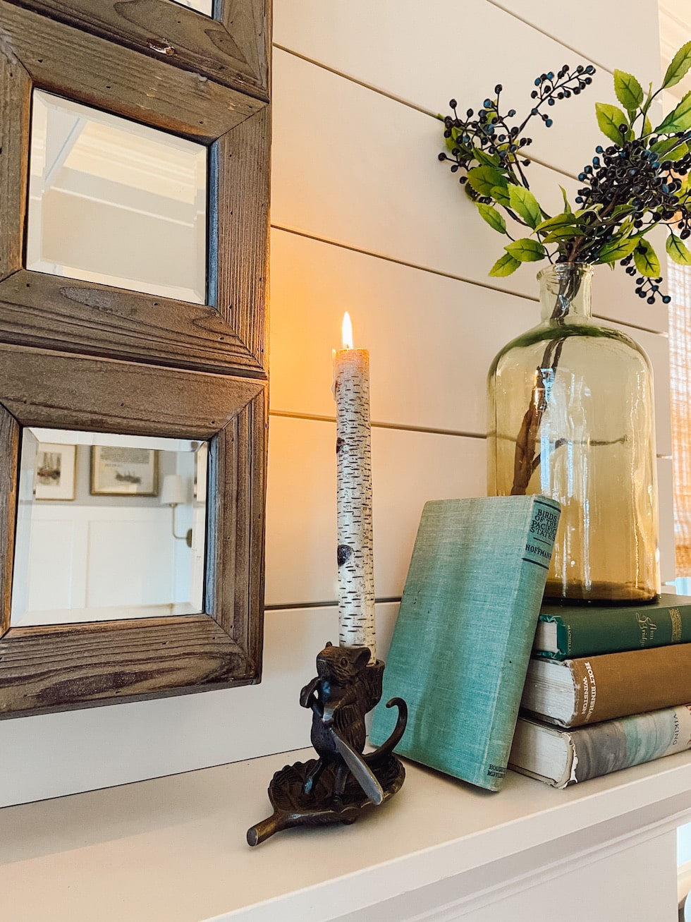 https://theinspiredroom.net/wp-content/uploads/2023/02/brass-mouse-leaf-boat-taper-candle-holder-birch-candle-mantel-decorating-books-the-inspired-room.jpg