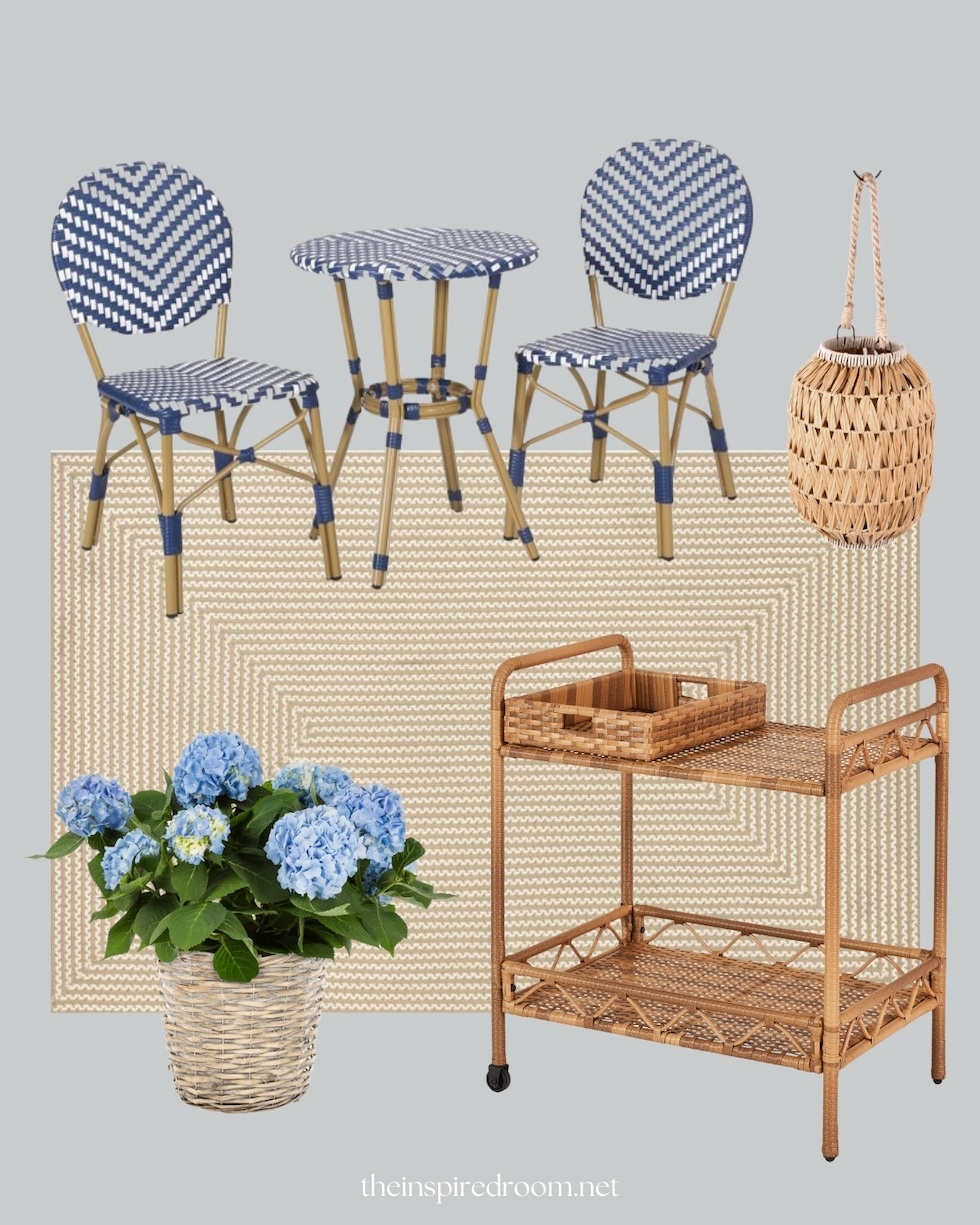 Bistro Table and Chairs: 6 Mood Boards with Simple Swaps (Walmart)