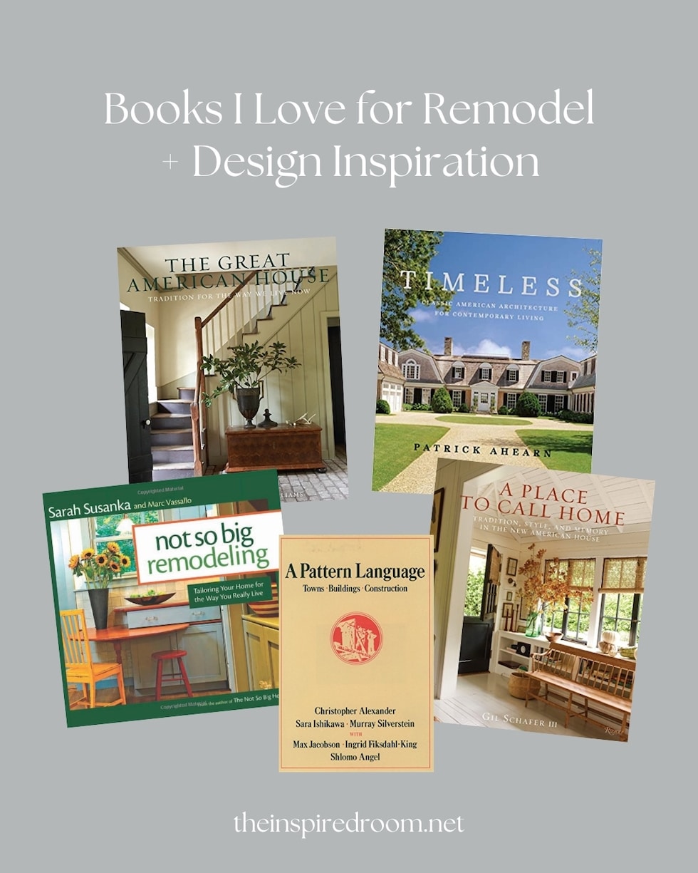 5 Design Books I Love for Remodel Inspiration