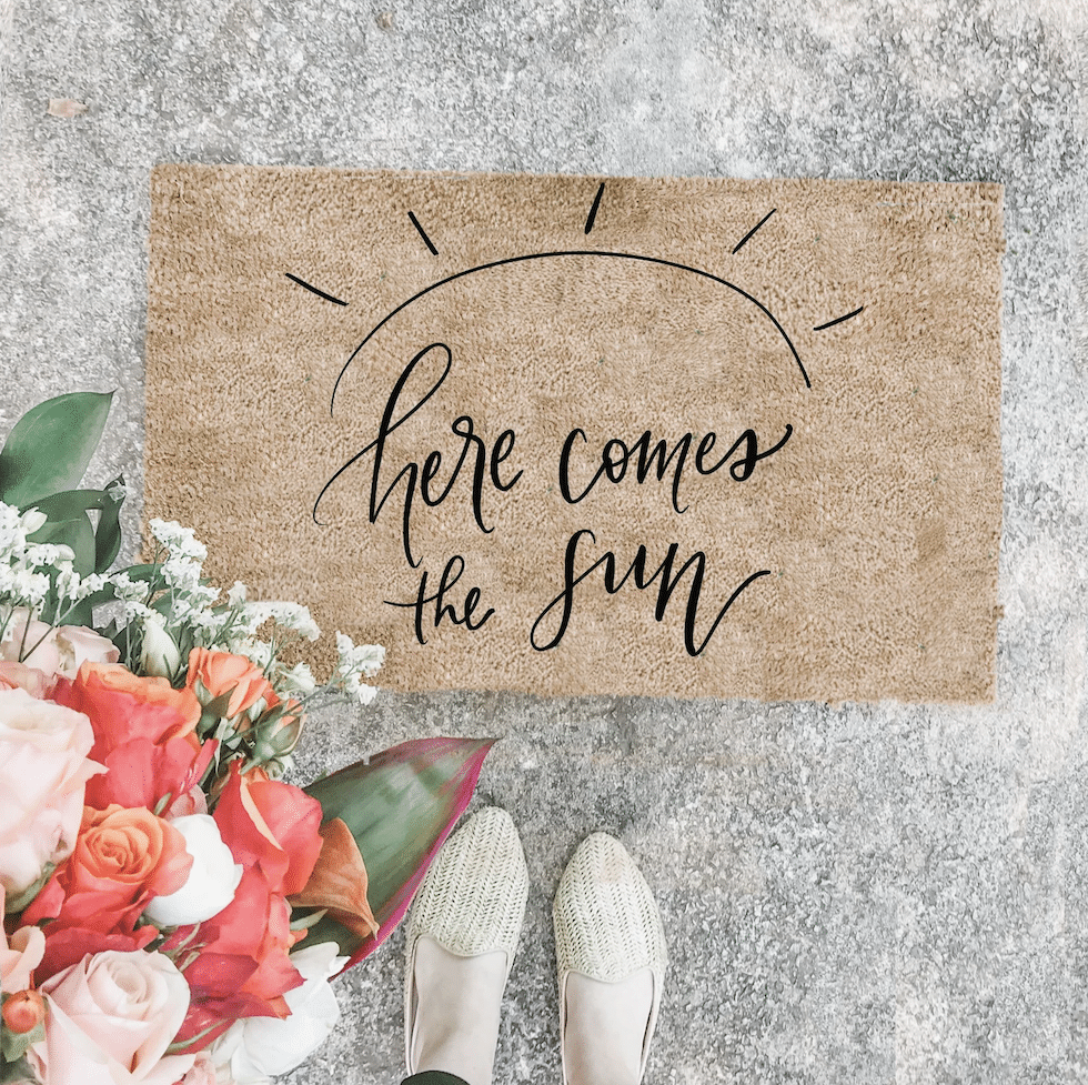 Ultimate Spring Doormat Roundup 2023 - The Inspired Room