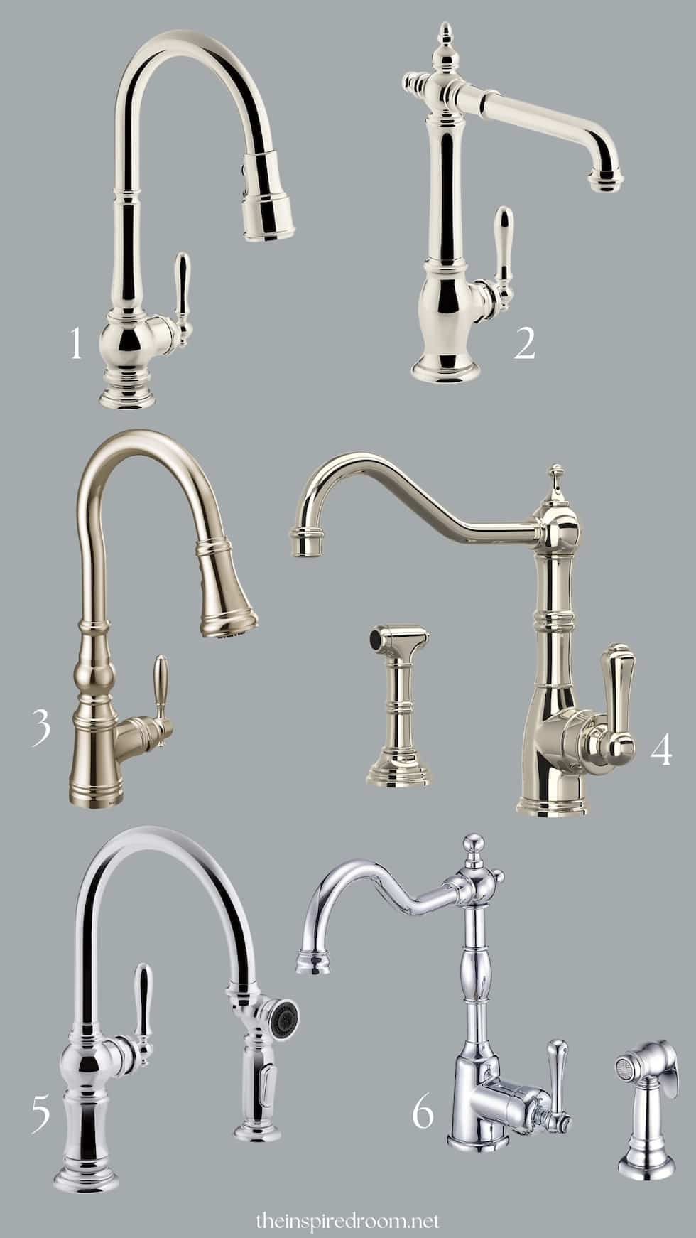 Charming Kitchen Faucets (4 We've Had and Many More!)