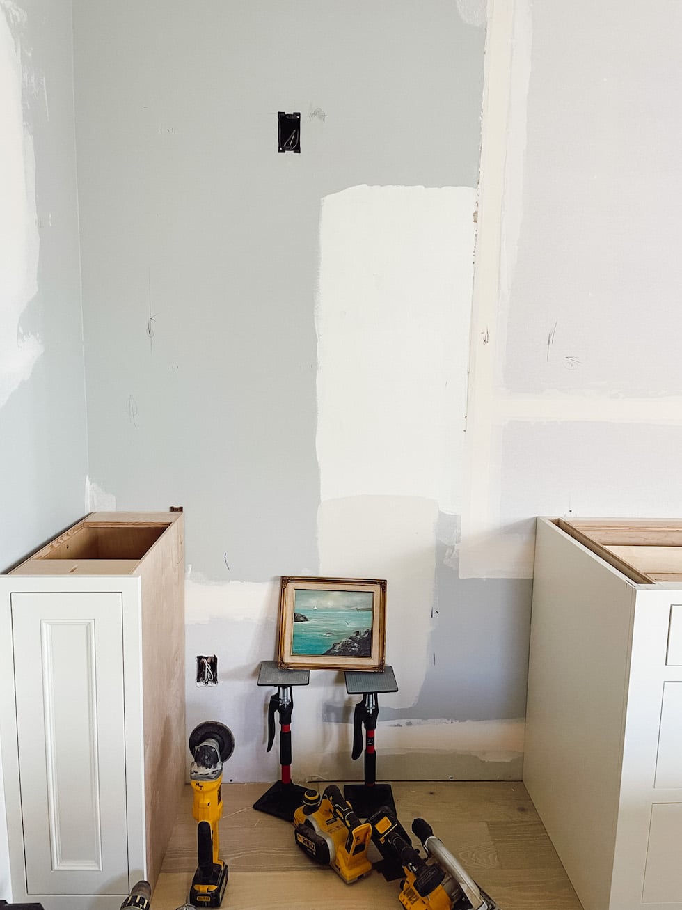 Kitchen Renovation Update: Floors, Cabinets, Sink, Hardware and More!