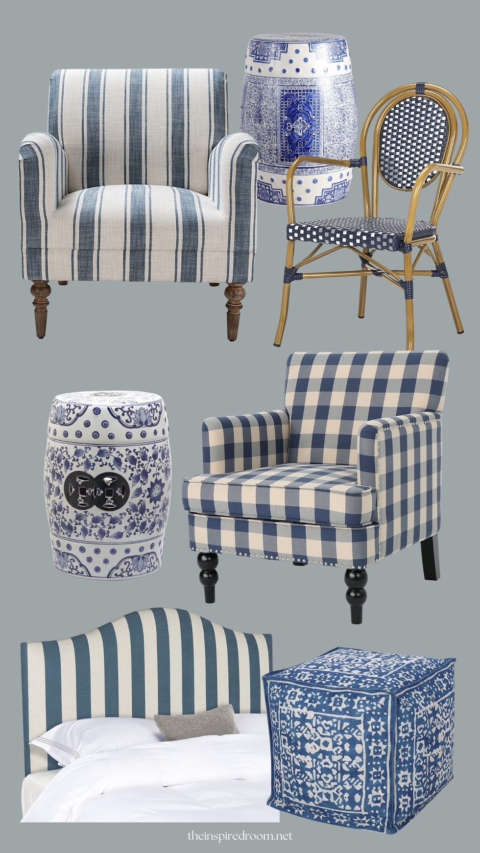 Blue and White Decor (132+ Pieces I Love on Amazon!)