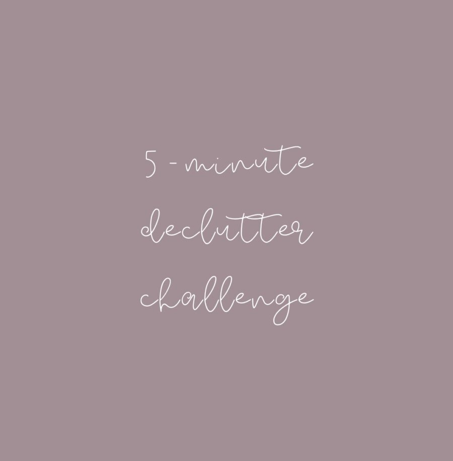 5-Minute Declutter Challenge