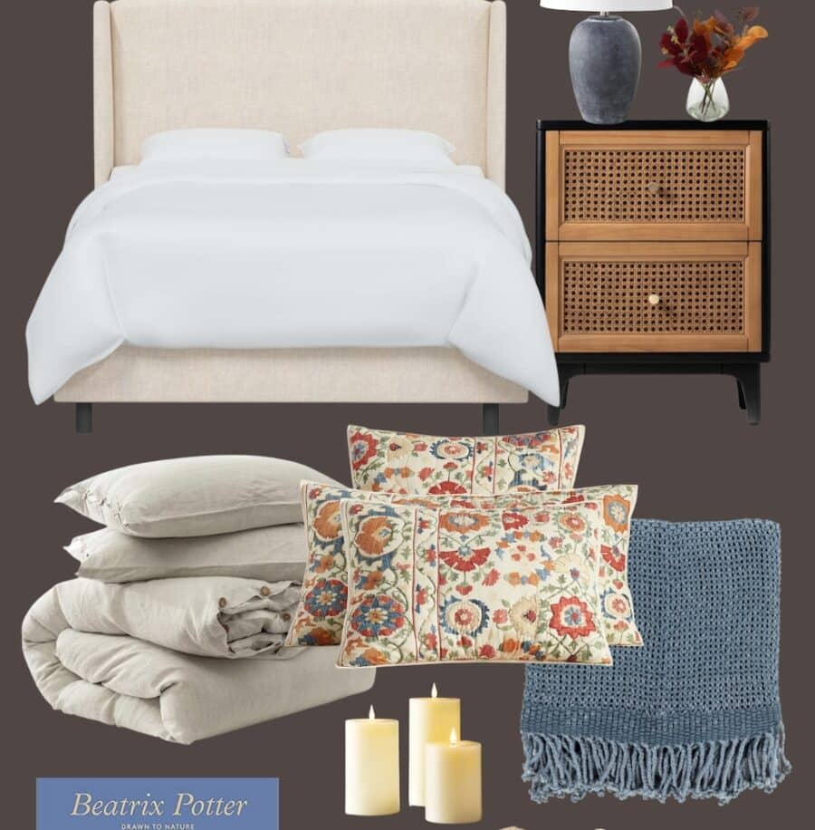 Ideas for a Cozy Fall Bedroom: Monday Mood Board