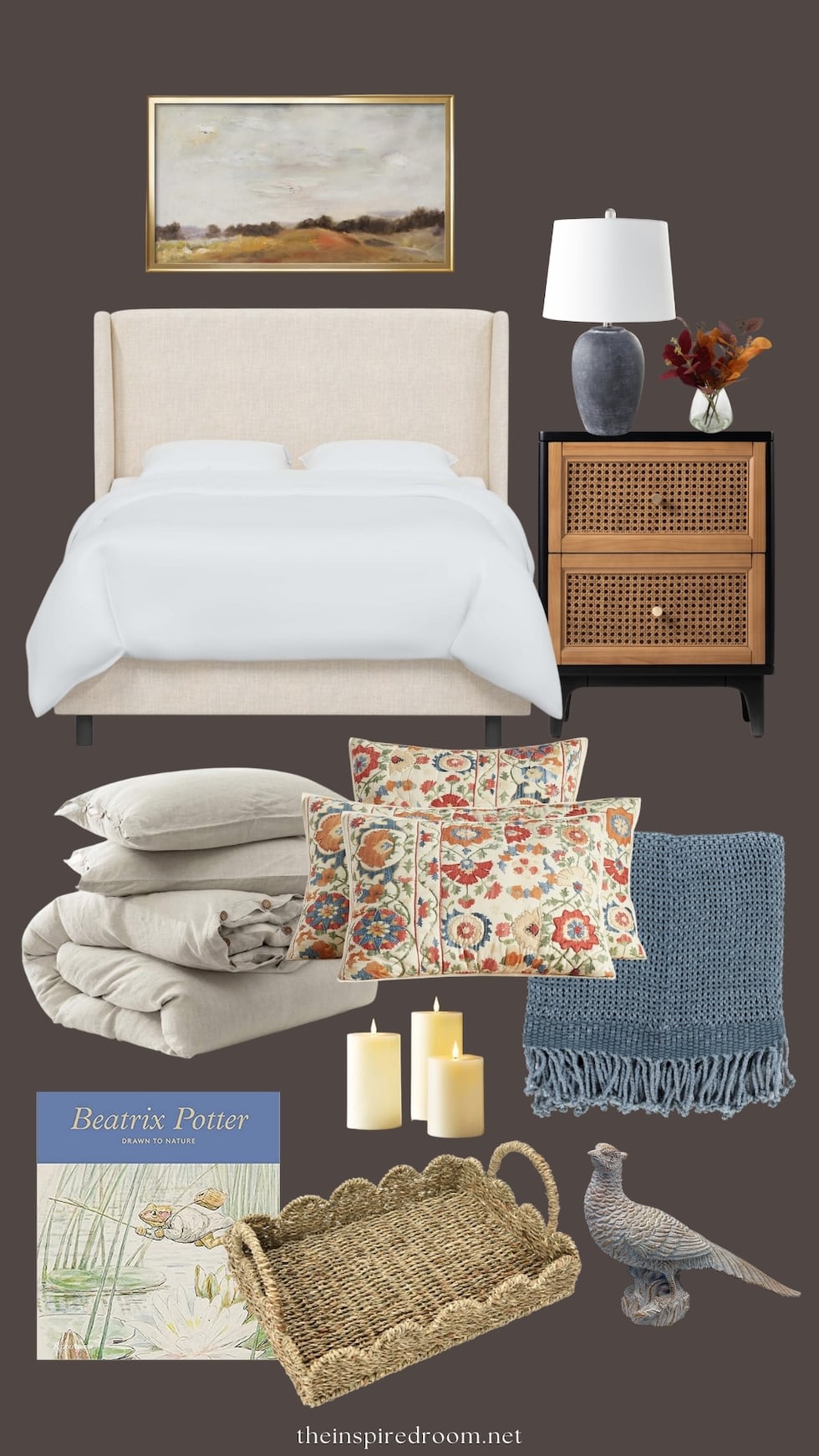 Ideas for a Cozy Fall Bedroom: Monday Mood Board
