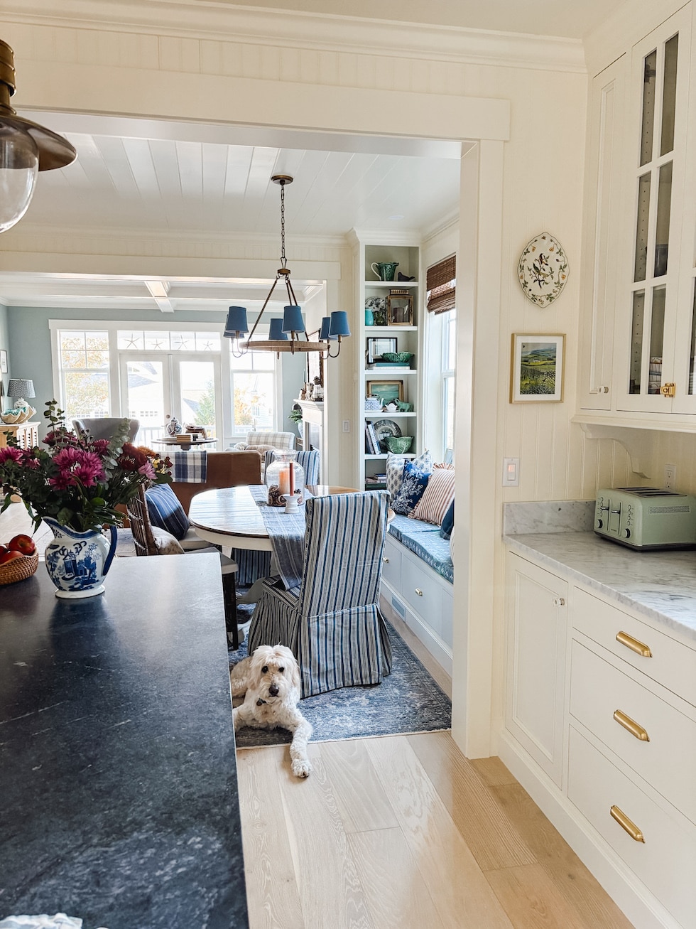 Coastal Grandmother's Cottage Kitchen Reveal - PrepFord Wife