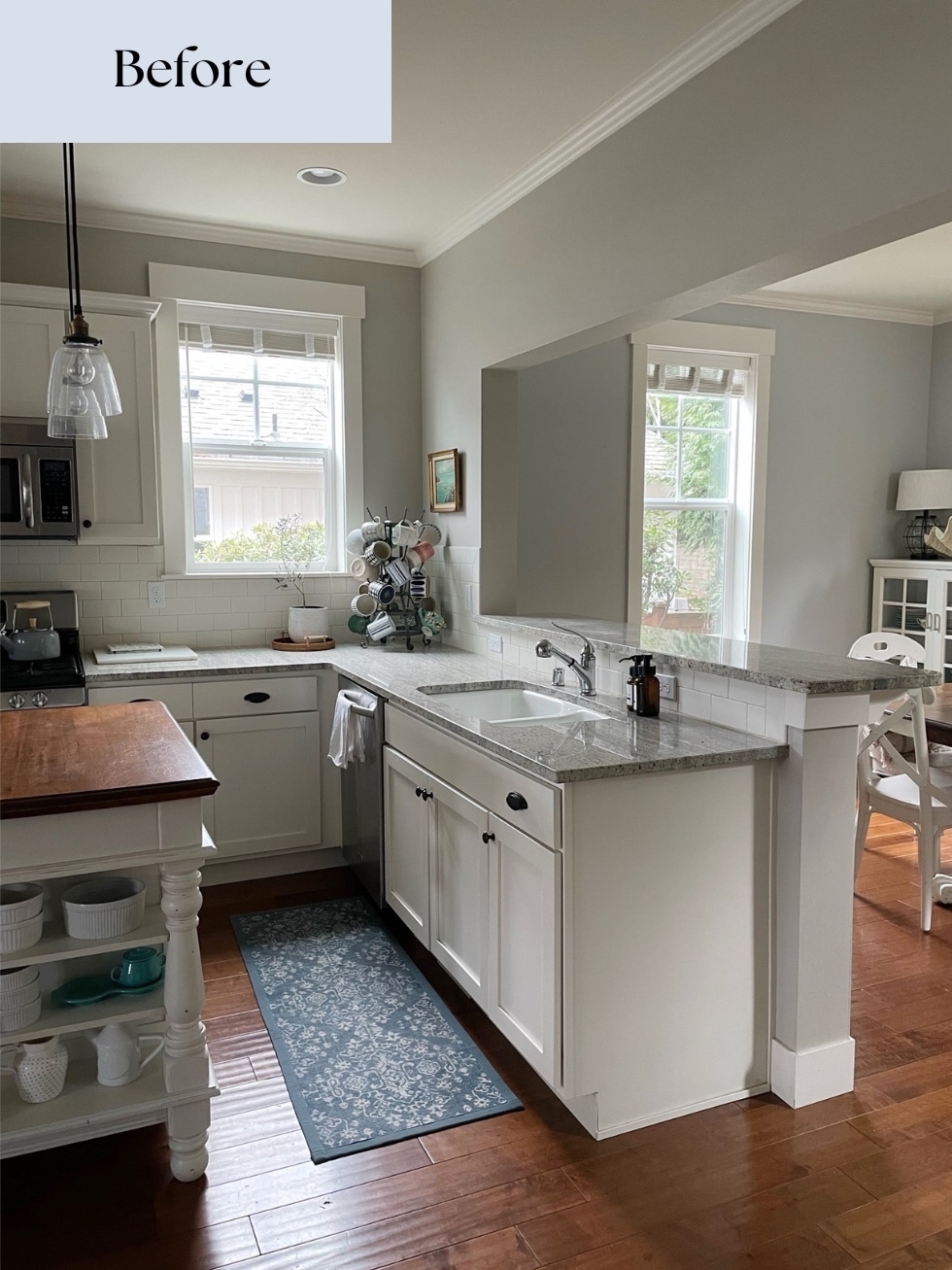 Our Kitchen Before and After (with photos of the kitchen and dining room swap!)