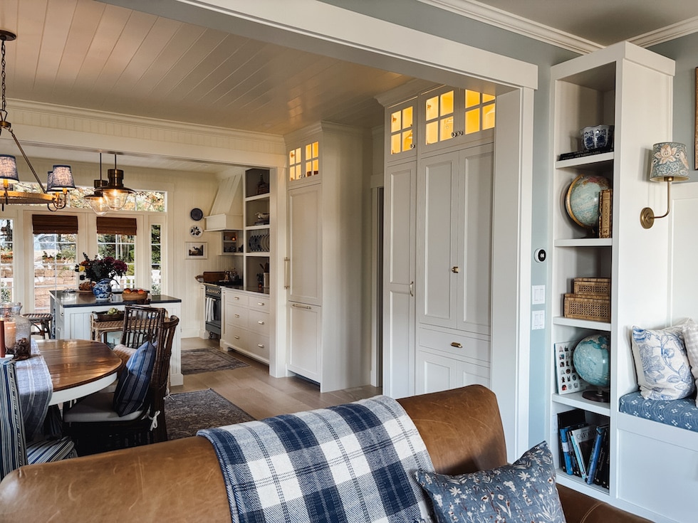 cottage living room dining kitchen the inspired room