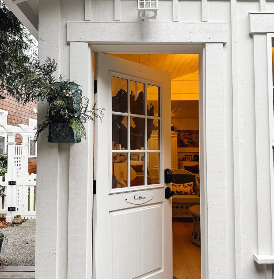The 400 Square Foot Tiny Cottage Tour at Christmas!