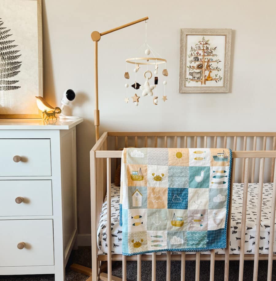 Courtney’s Baby Boy Nursery (Rental & Budget Friendly Nursery Ideas)