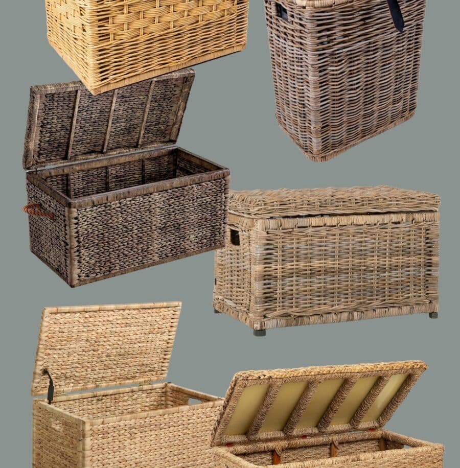 Basket Storage Trunks