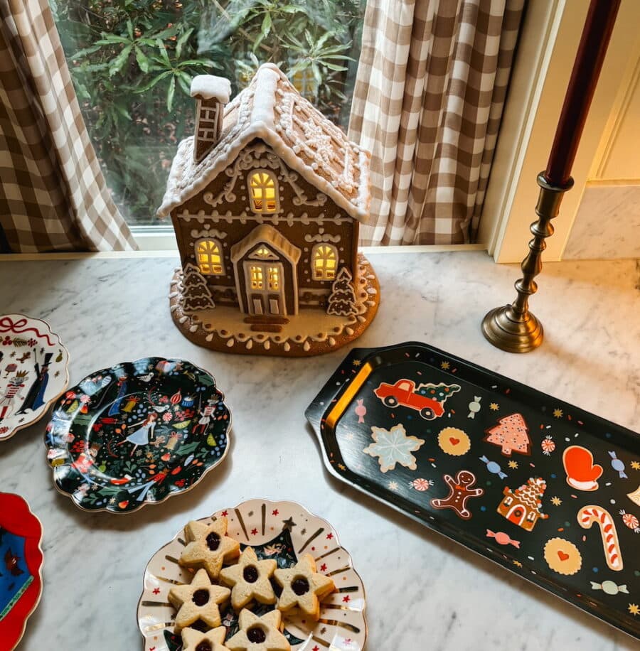 A Gingerbread House for the Kitchen